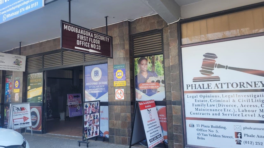 Commercial Property for Sale in Brits North West